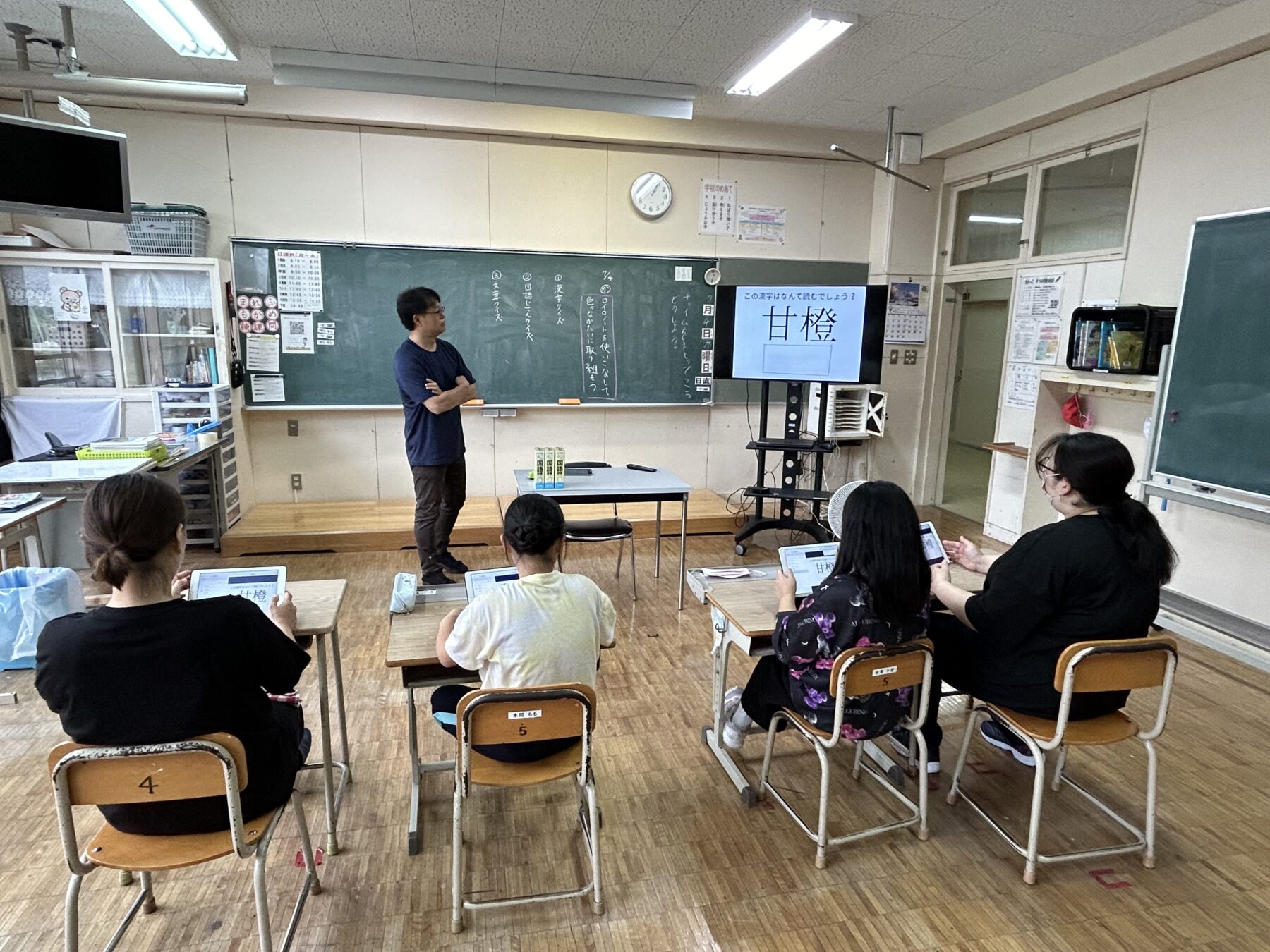 ７月参観日・学級懇談を行いました 2枚目写真