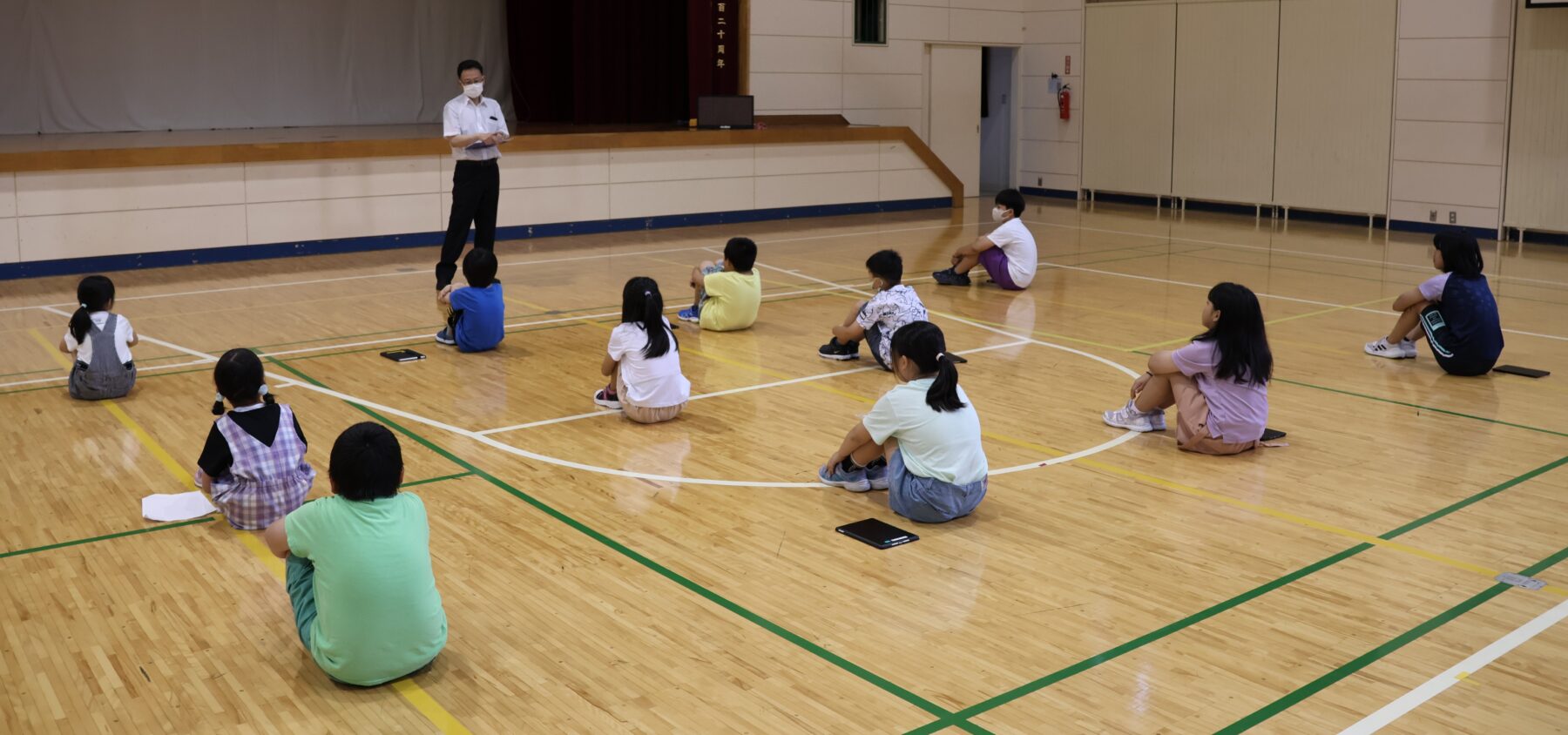 夏季休業前集会を行いました 1枚目写真