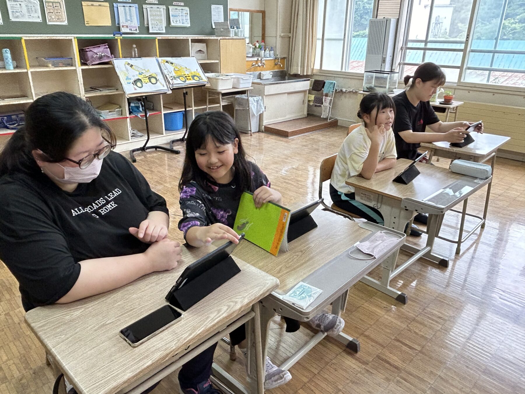 ７月参観日・学級懇談を行いました 5枚目写真