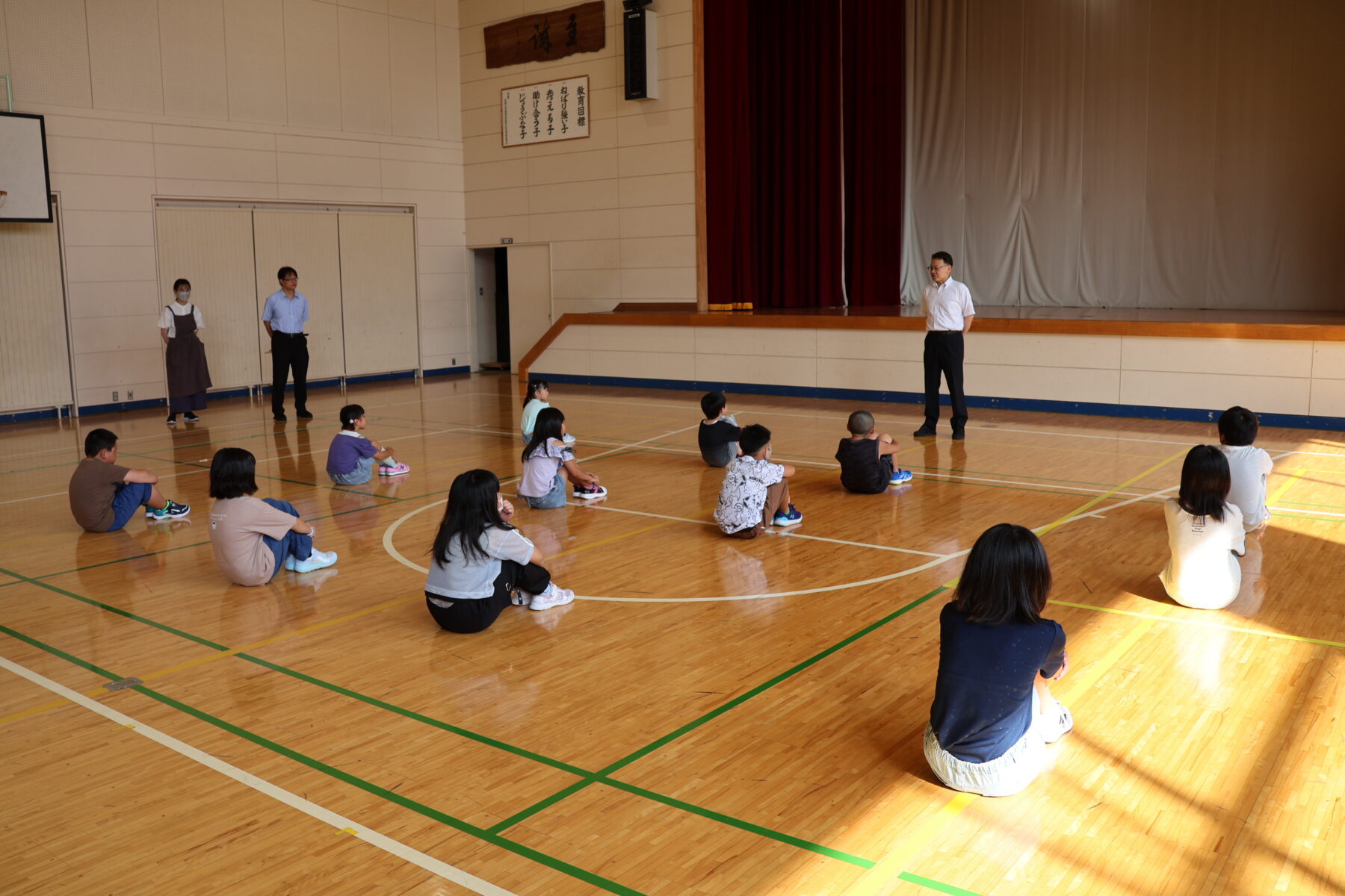 夏季休業後集会を行いました 3枚目写真