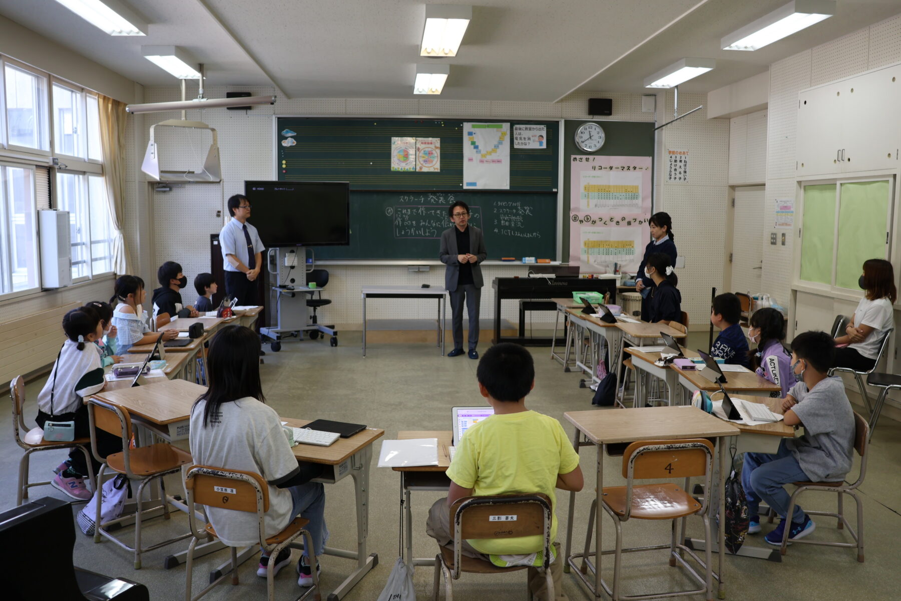 地域参観日を行いました 2枚目写真