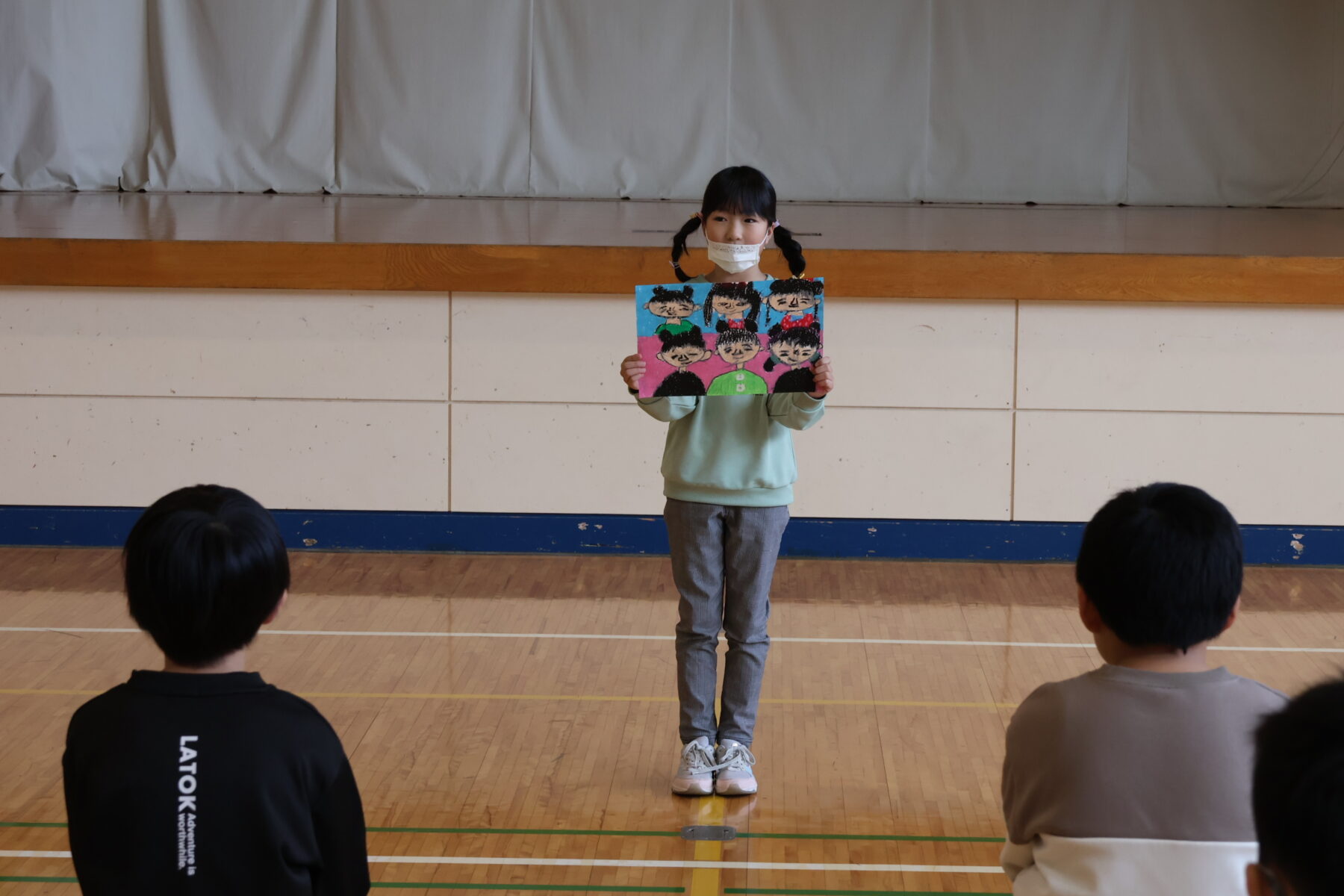 冬季休業前集会 3枚目写真