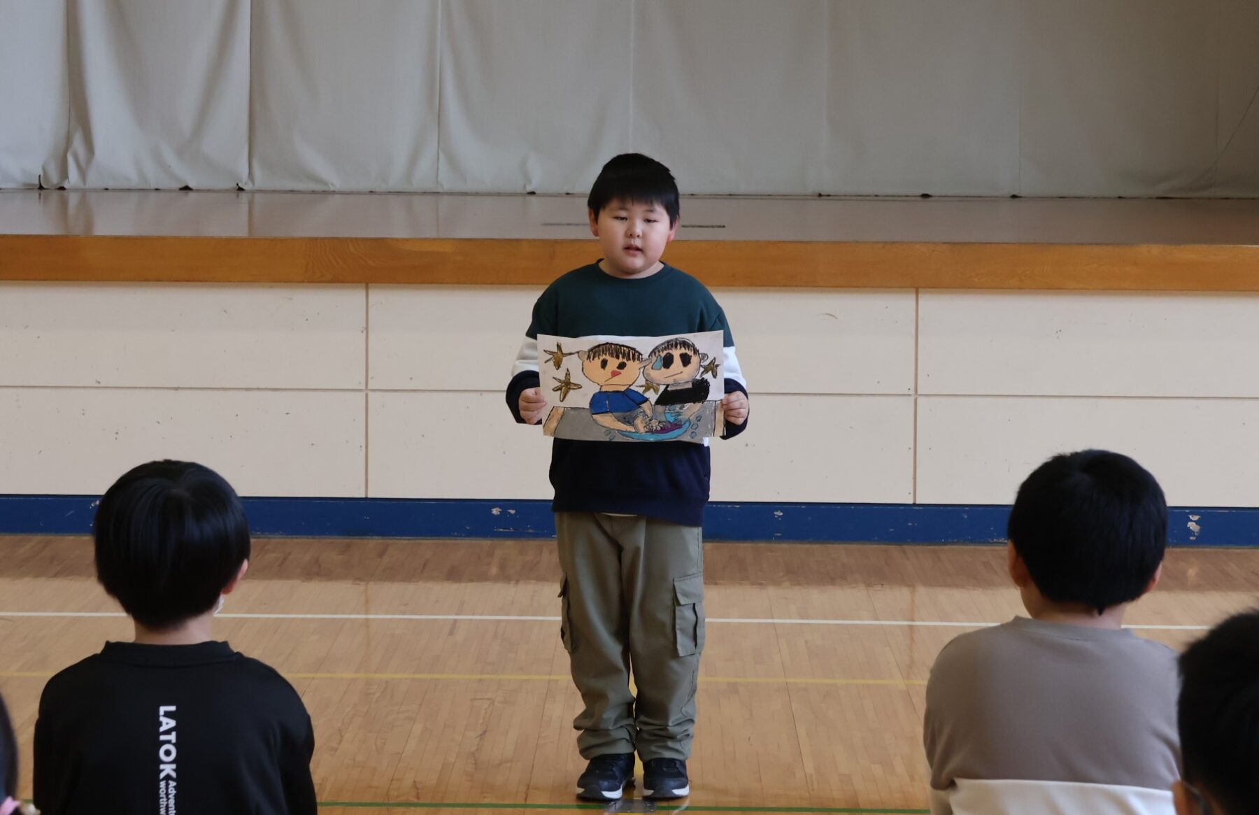 冬季休業前集会 2枚目写真