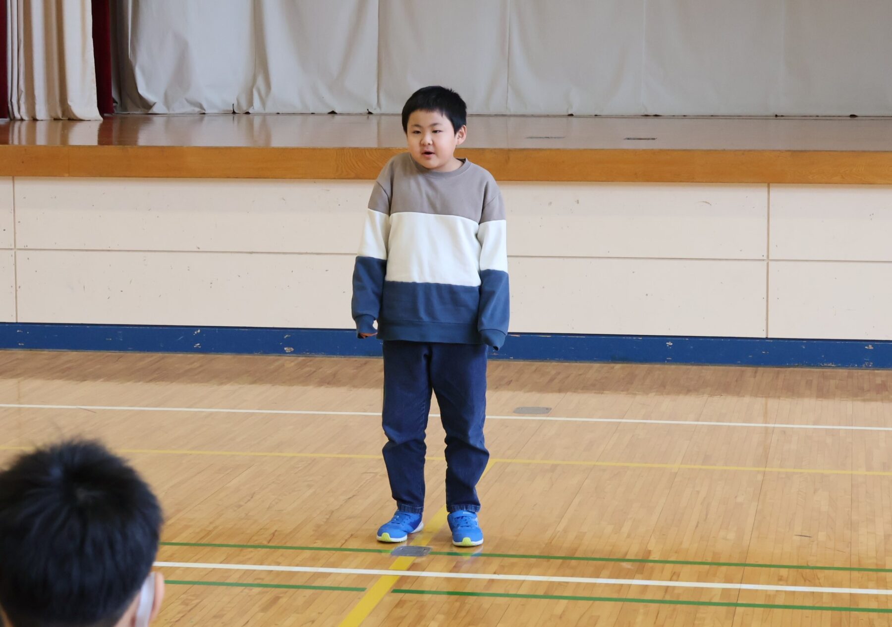 冬季休業前集会 1枚目写真