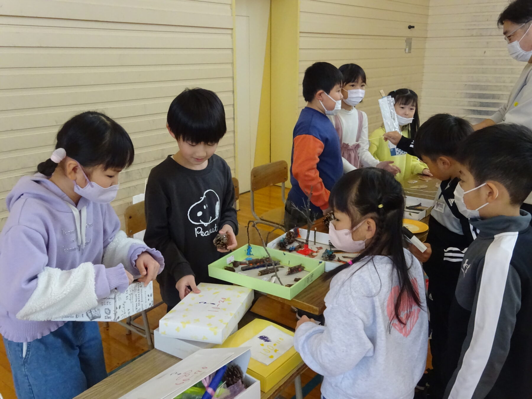 福島小学校との交流学習を行いました 2枚目写真