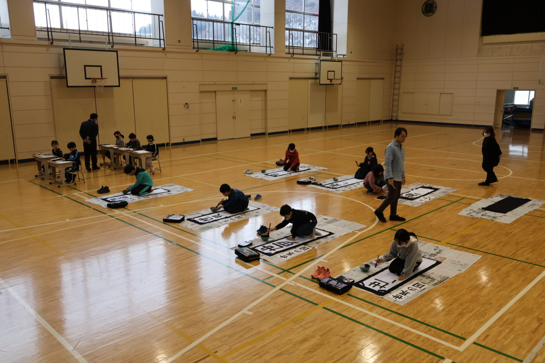 書初め大会 3枚目写真