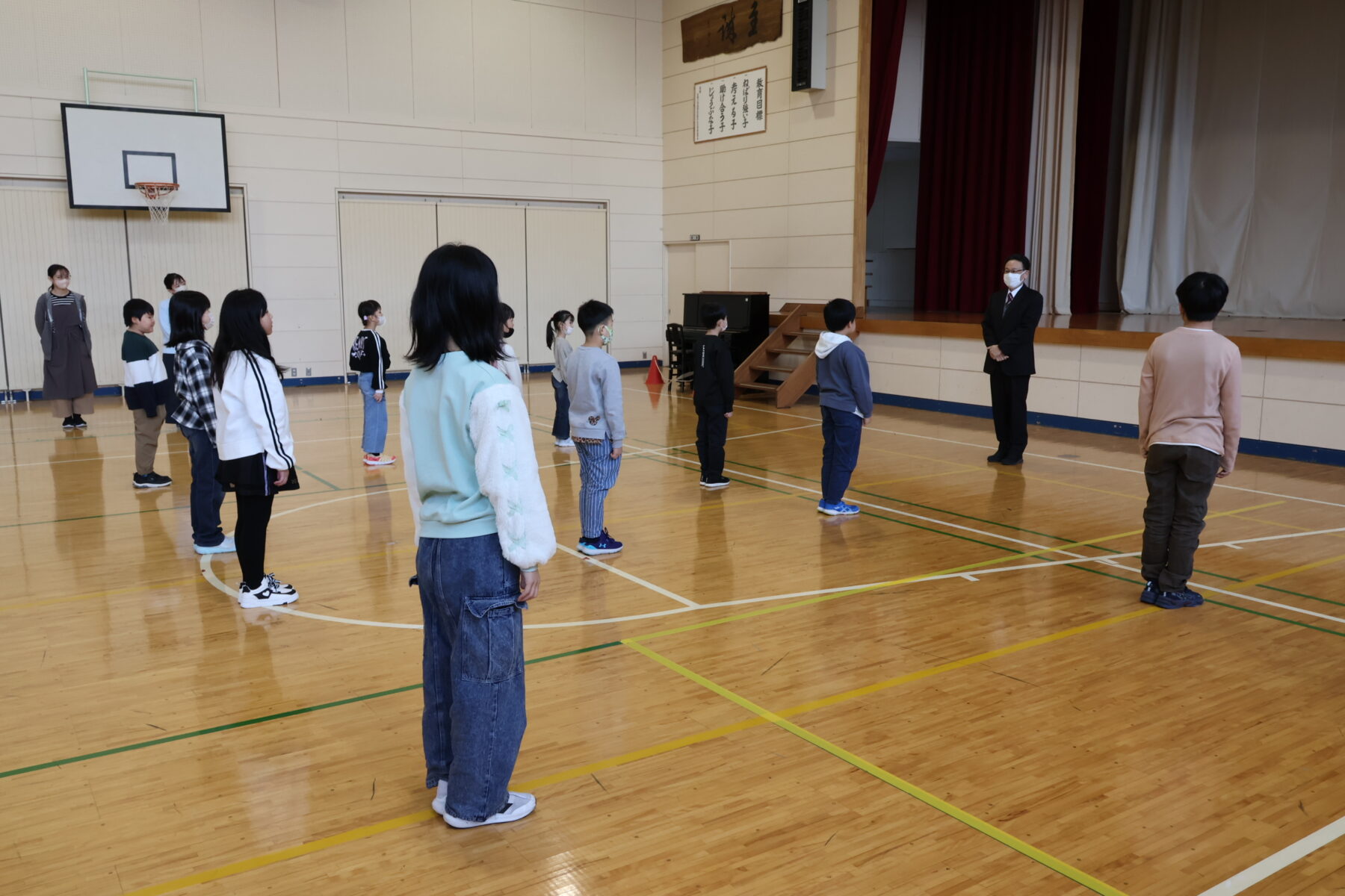 冬季休業後集会 2枚目写真