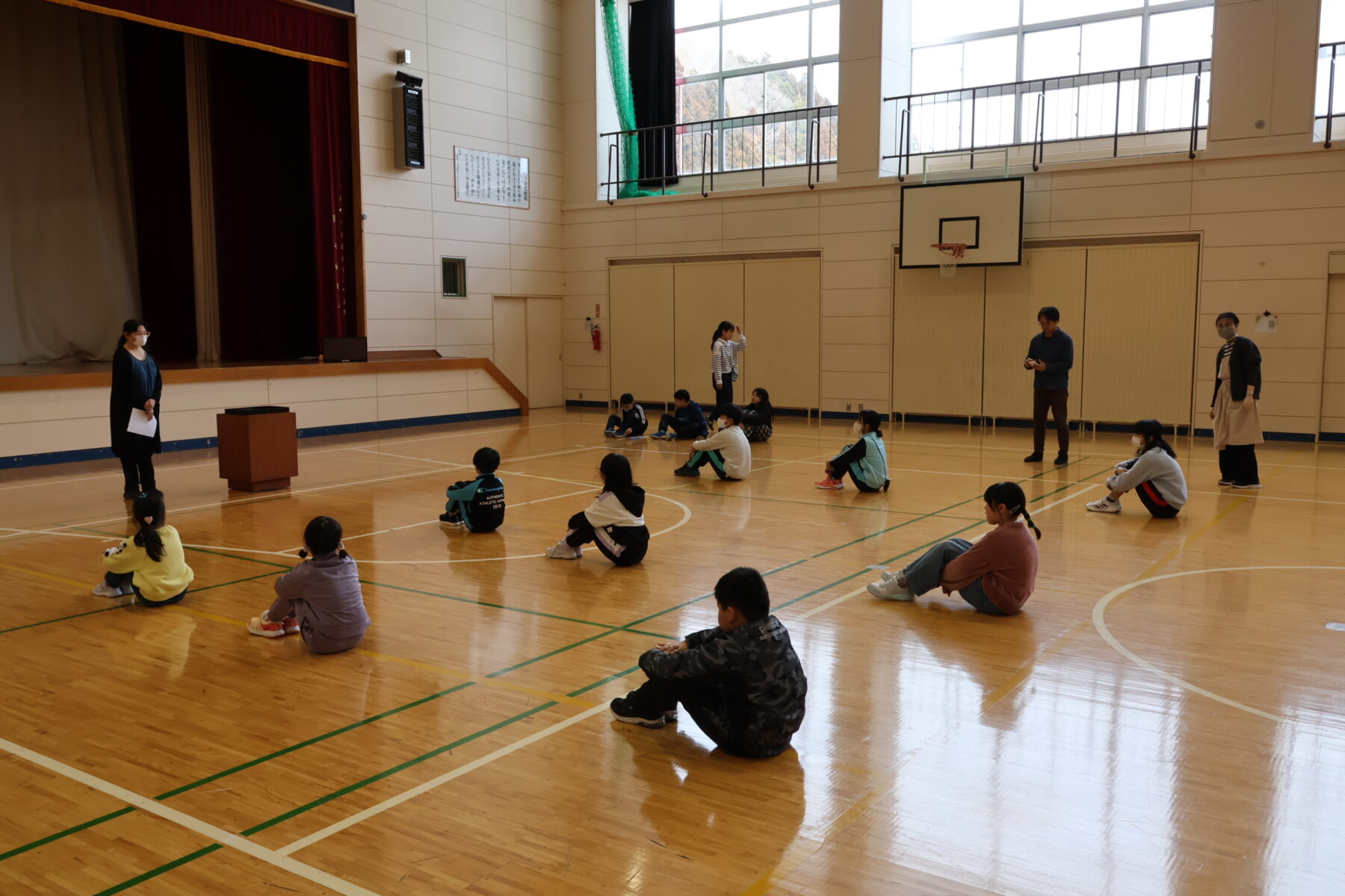 書初め大会表彰式 1枚目写真