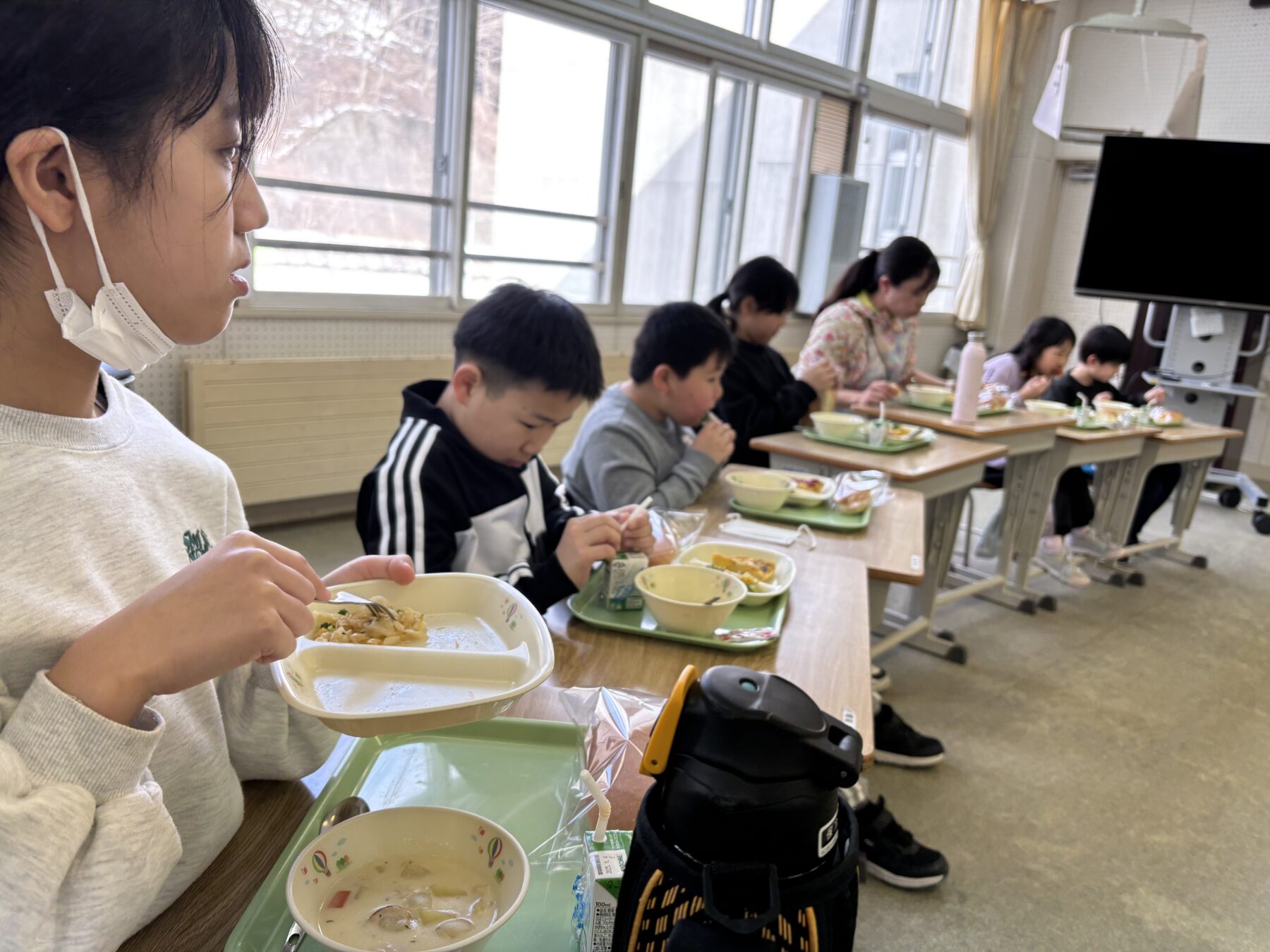 給食に野菜ジュースが出ました！ 5枚目写真