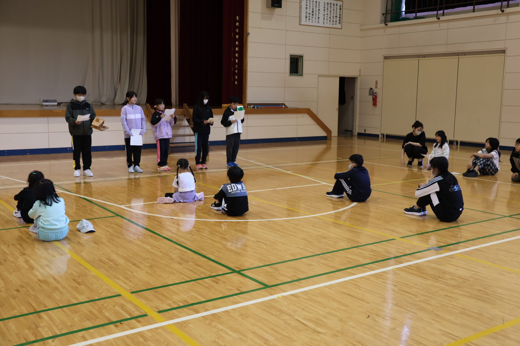 全校集会 2枚目写真
