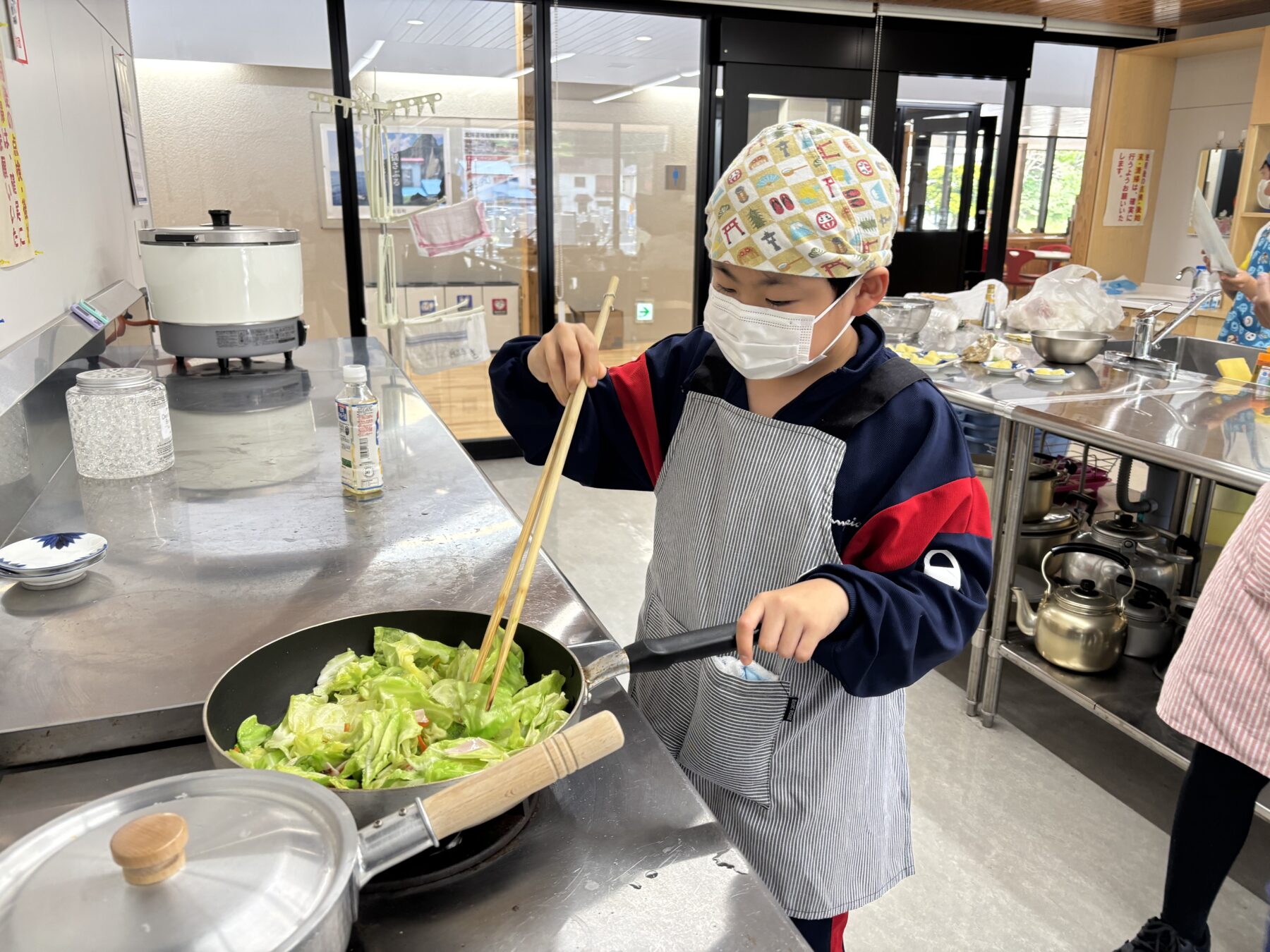 調理実習 6枚目写真