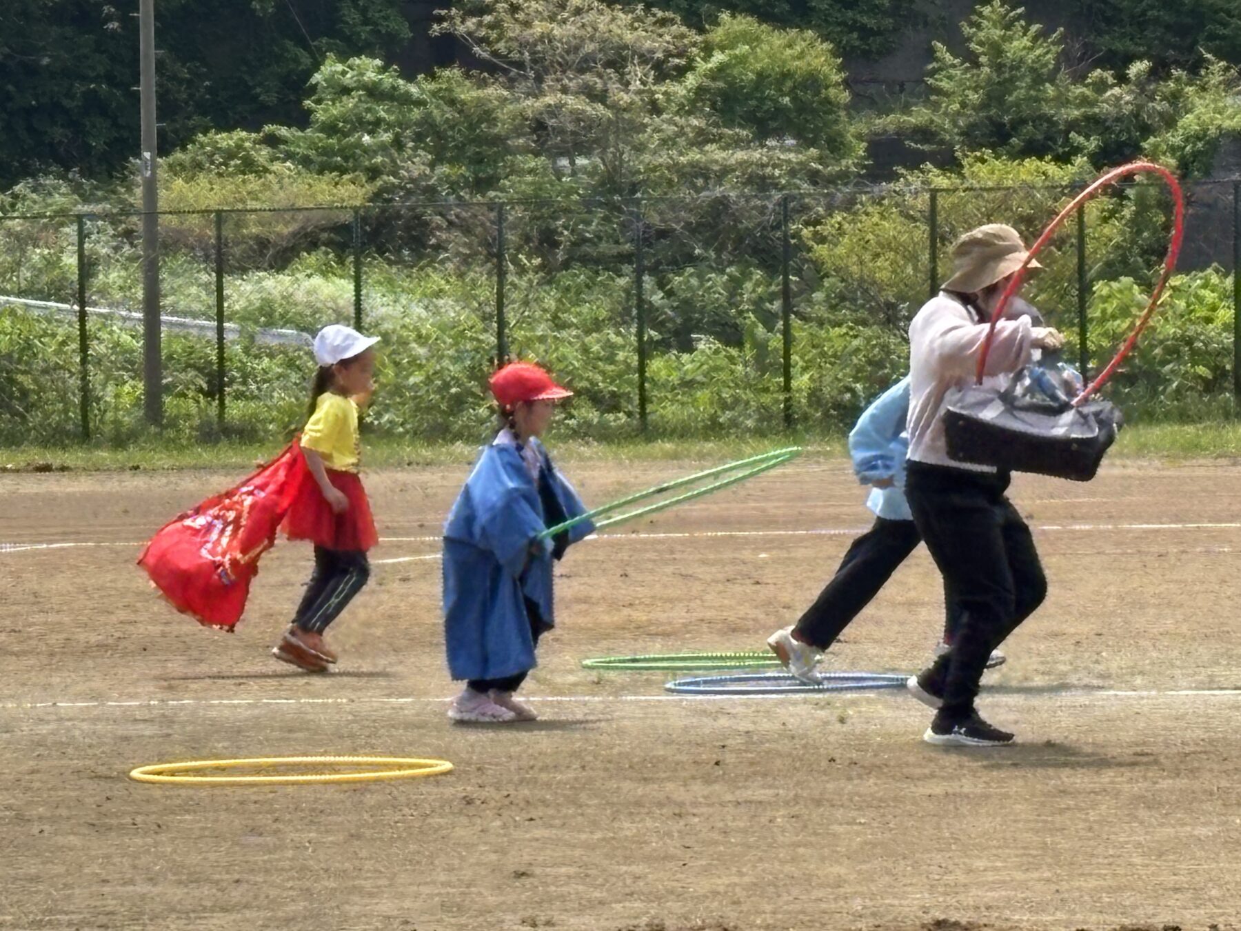 運動会総練習 7枚目写真