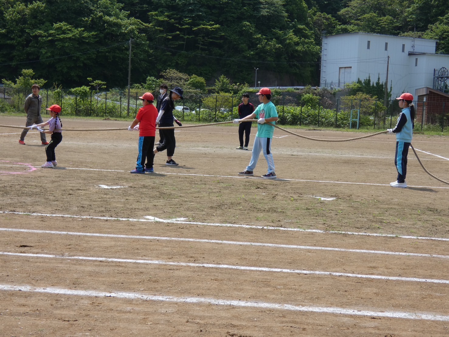 運動会総練習 4枚目写真