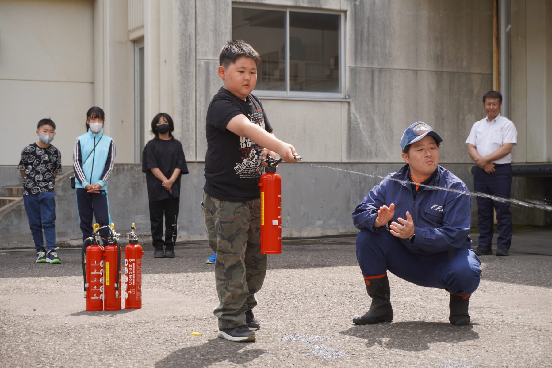 避難訓練② 5枚目写真