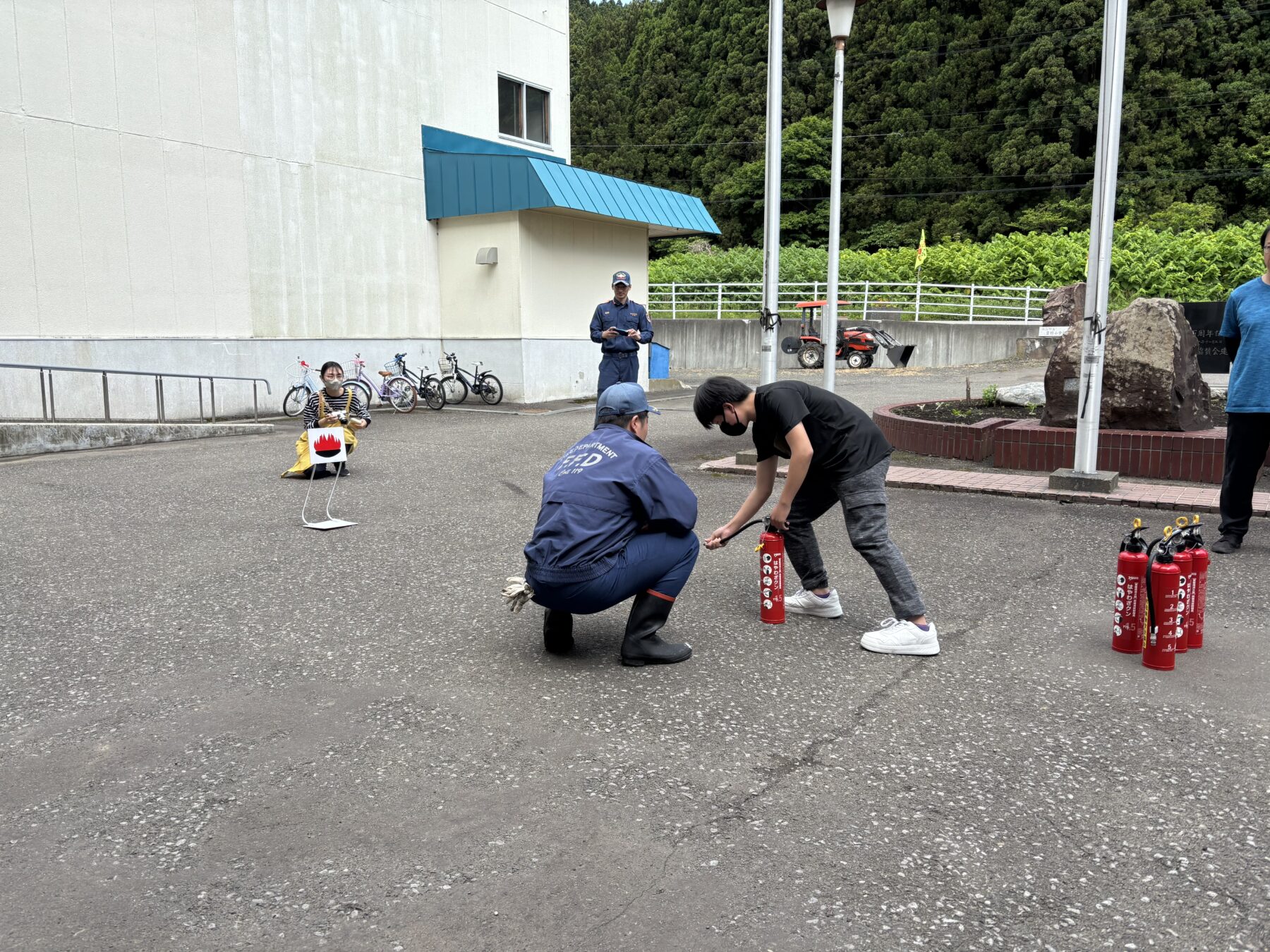避難訓練 6枚目写真
