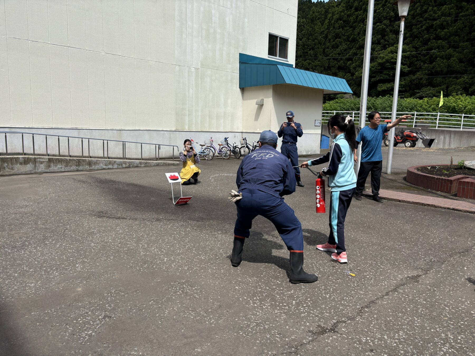 避難訓練 7枚目写真