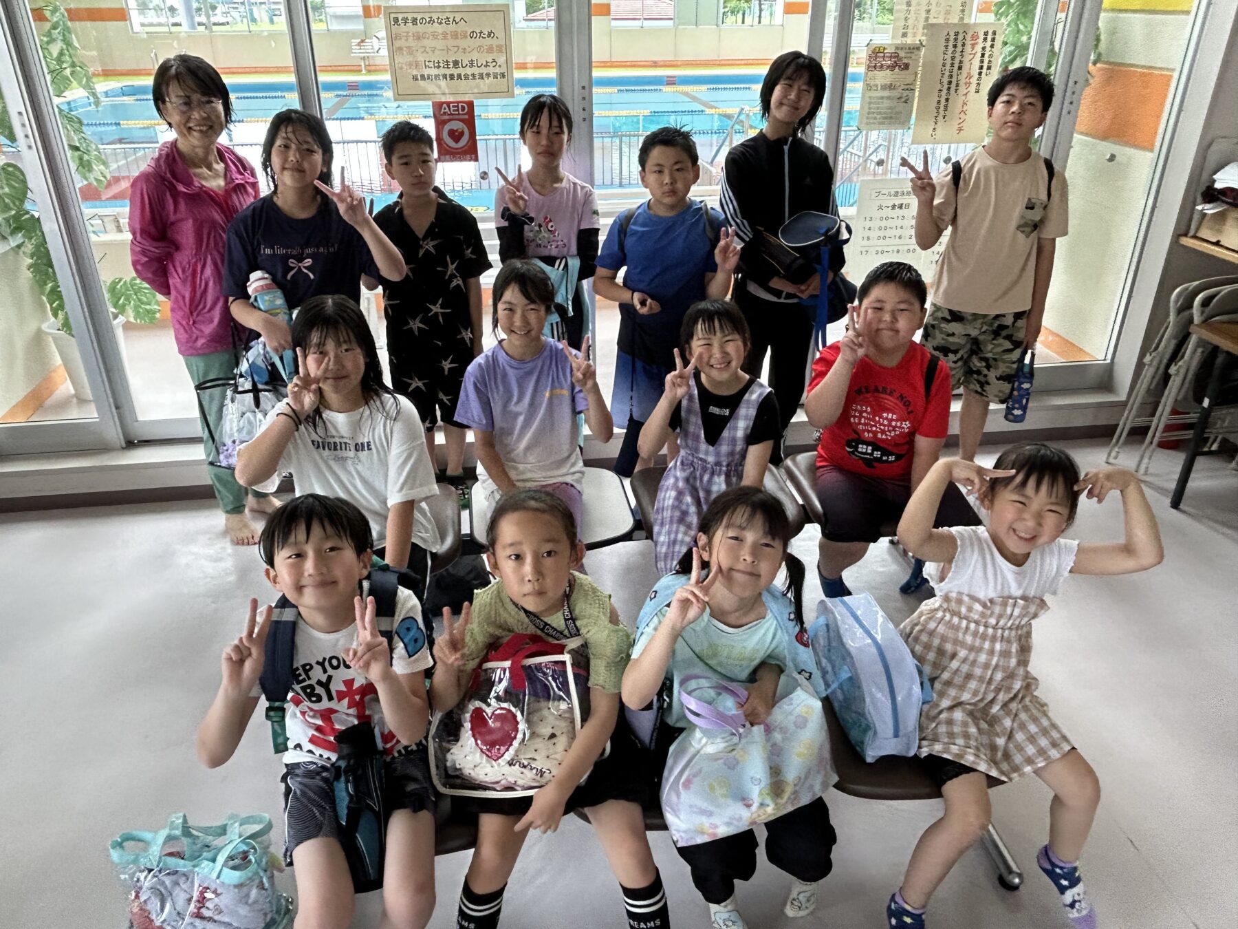 水泳学習 2枚目写真