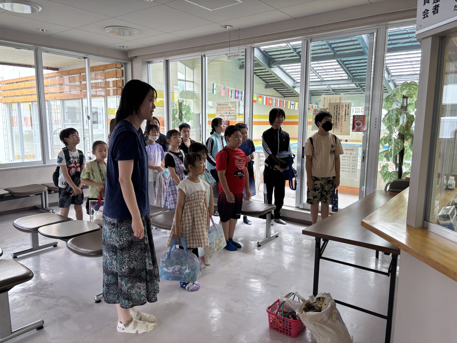 水泳学習 4枚目写真