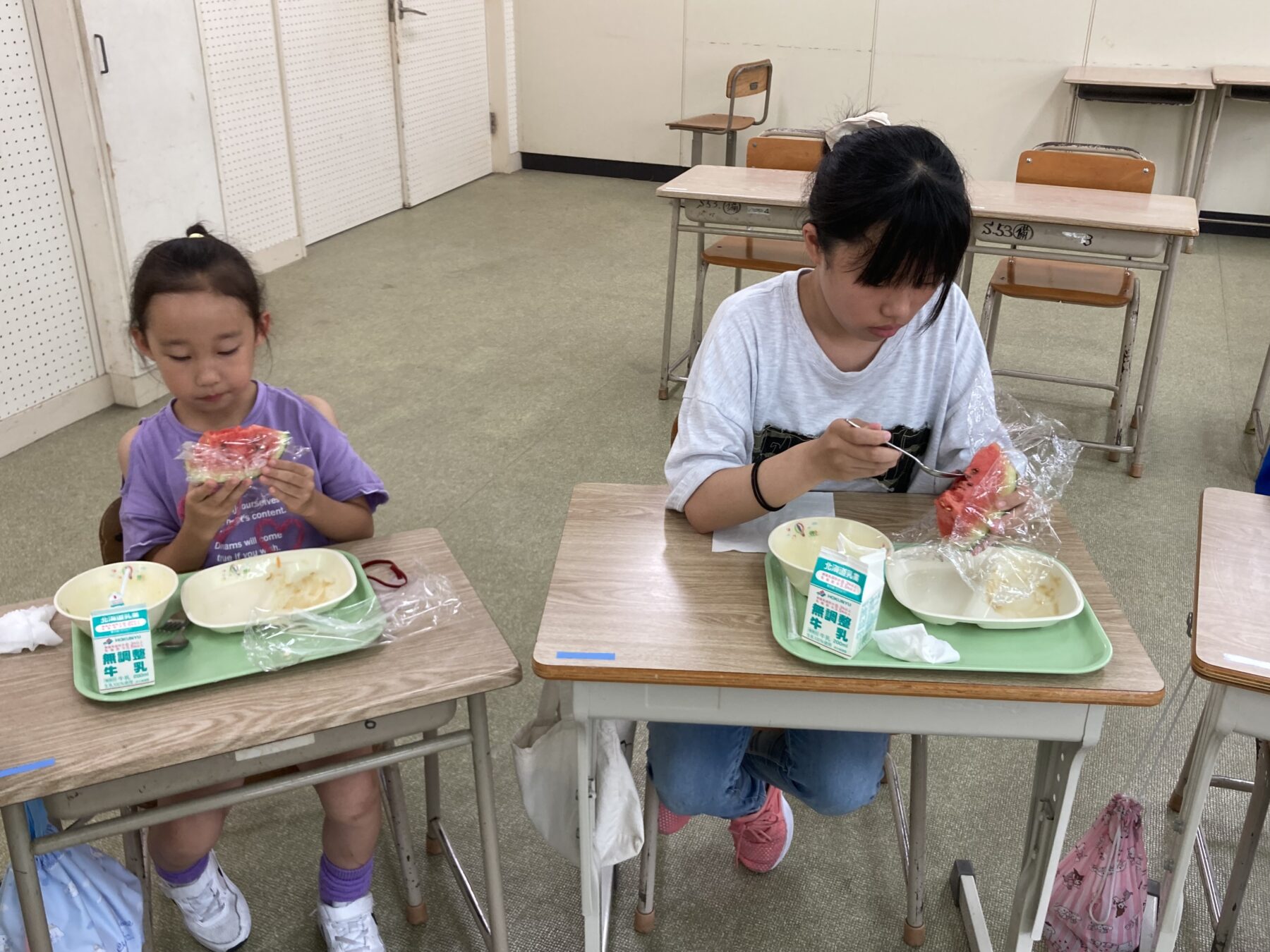 ブルーベリーとすいかをいただきました！ 4枚目写真