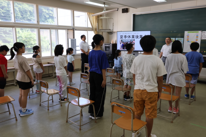 夏季休業後集会