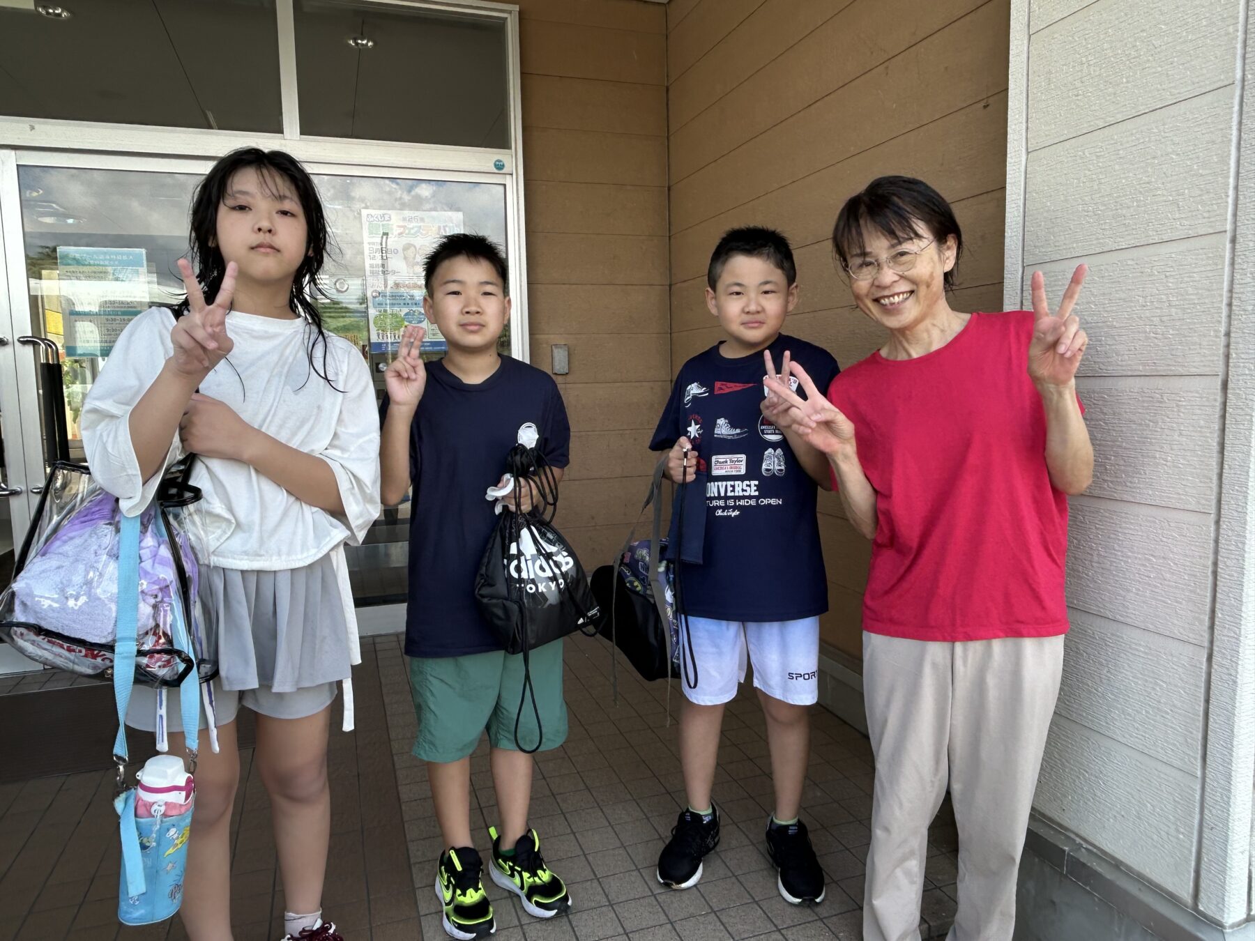 水泳学習 3枚目写真