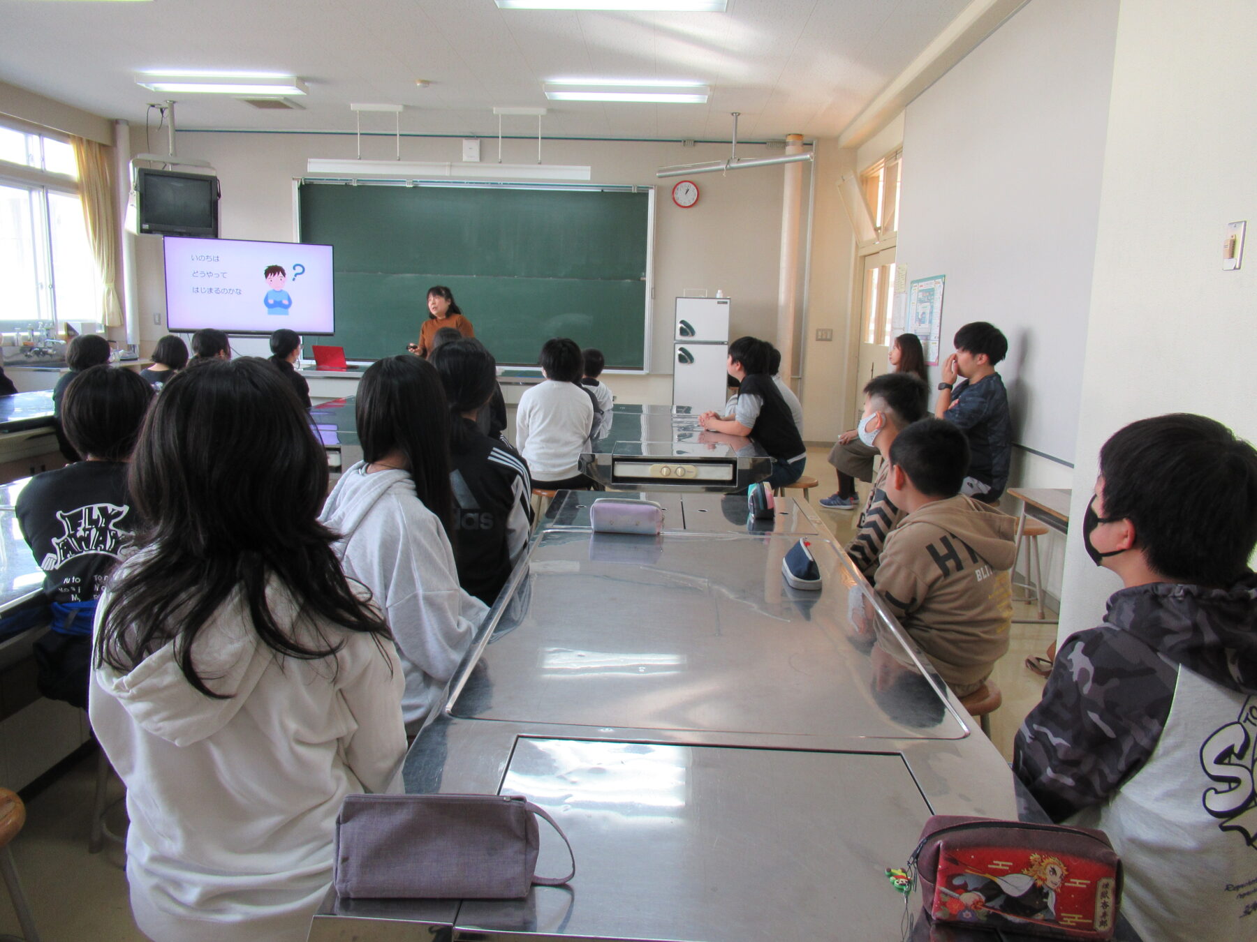 性に関する授業 2枚目写真
