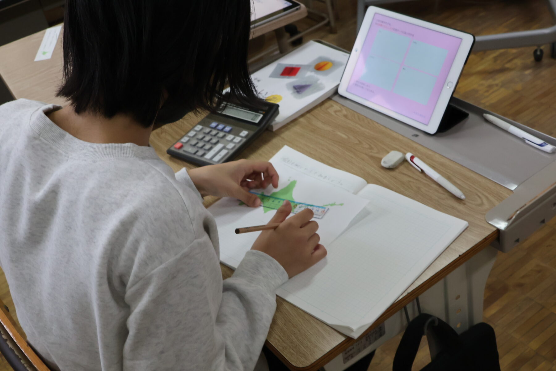 学校教育指導訪問（要請訪問） 4枚目写真