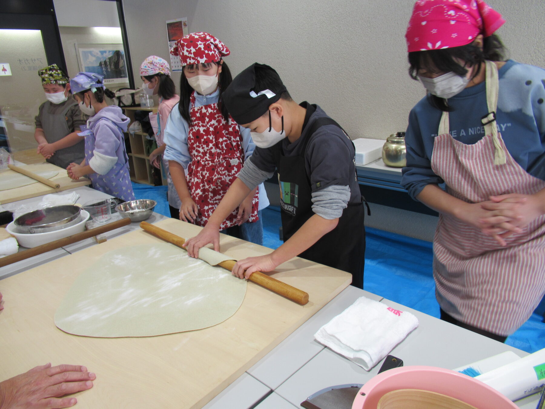 そば打ち体験 6枚目写真