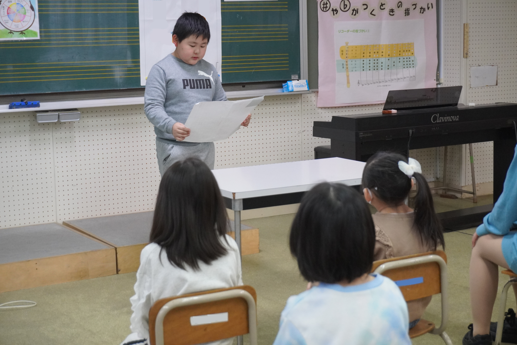 冬季休業前集会 3枚目写真