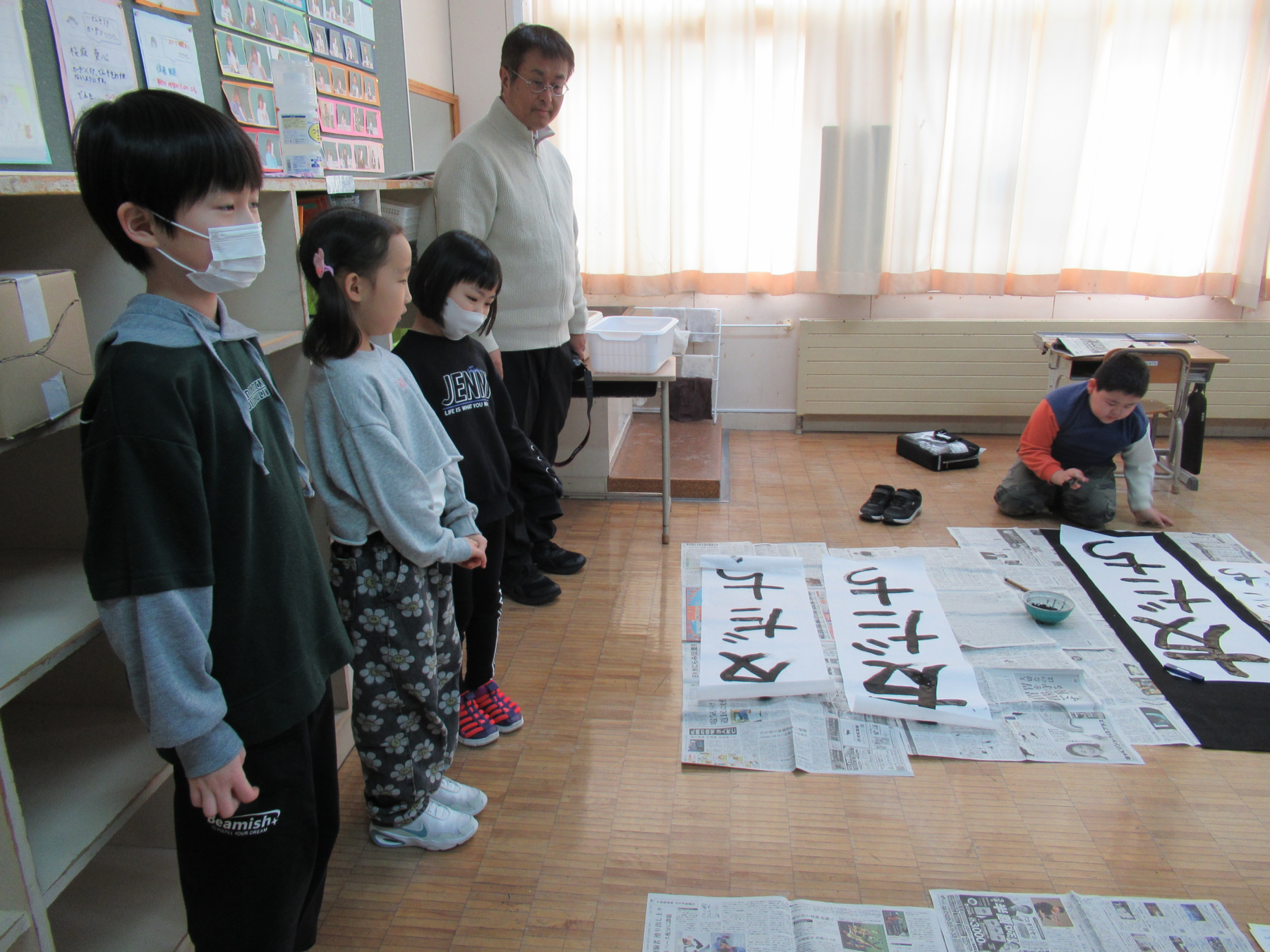 書初め大会 3枚目写真