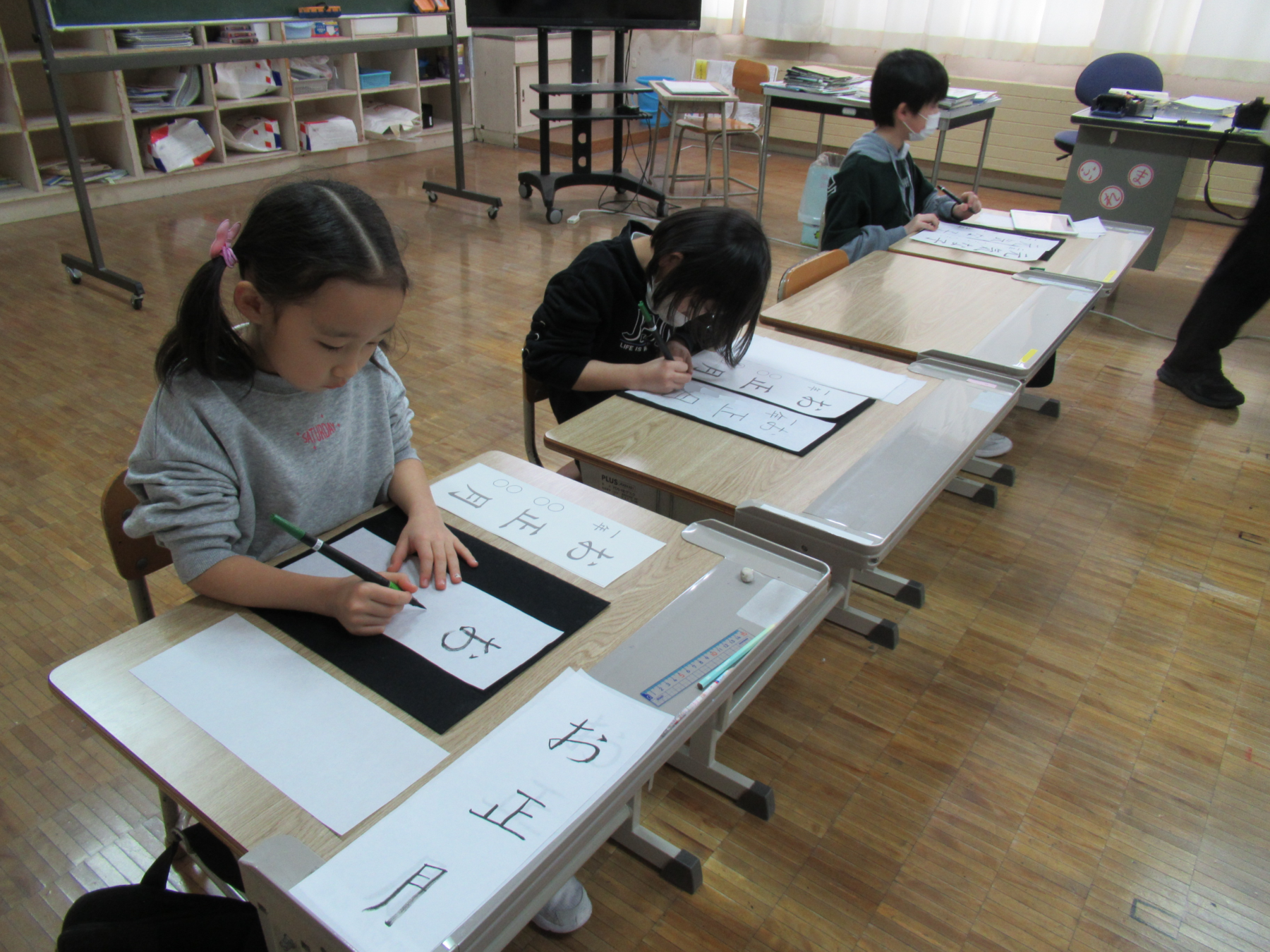 書初め大会 2枚目写真