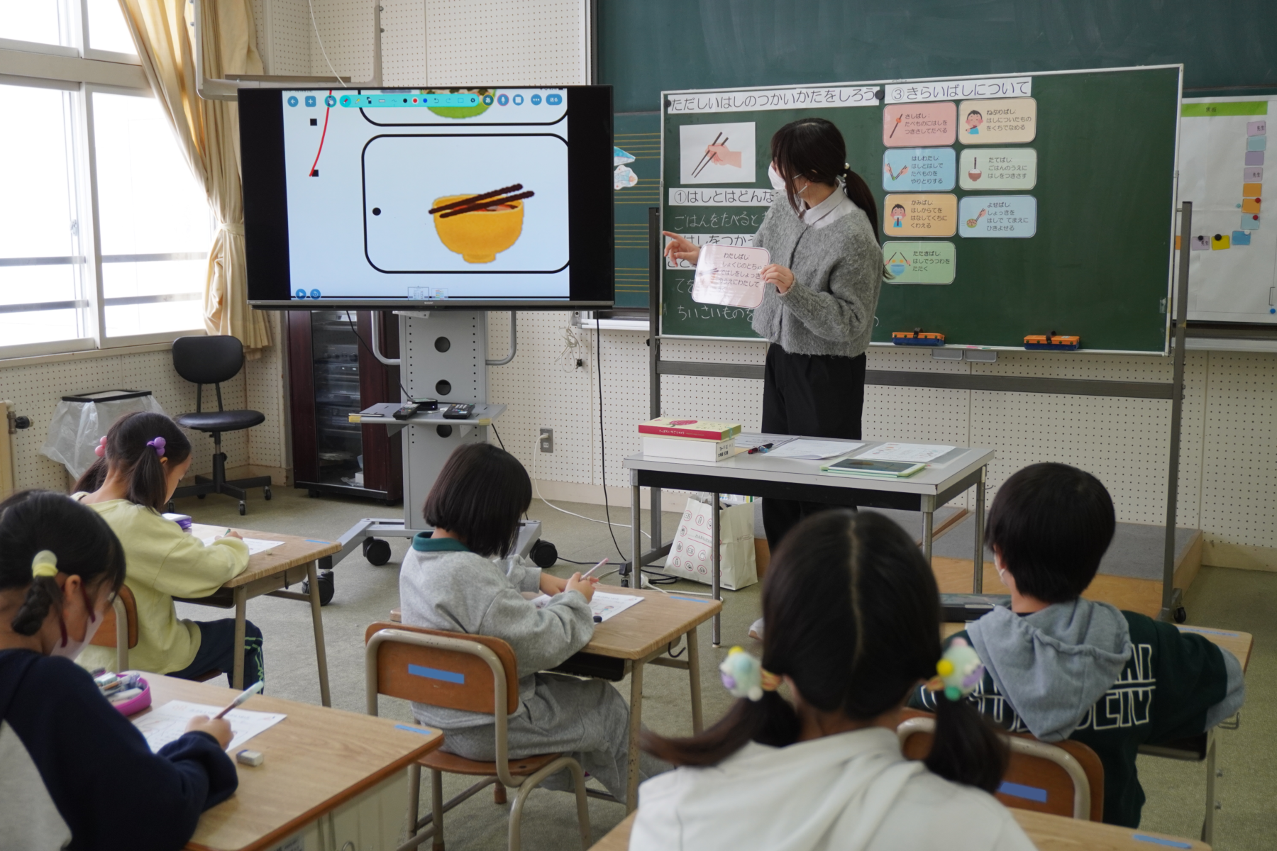 食育指導 2枚目写真