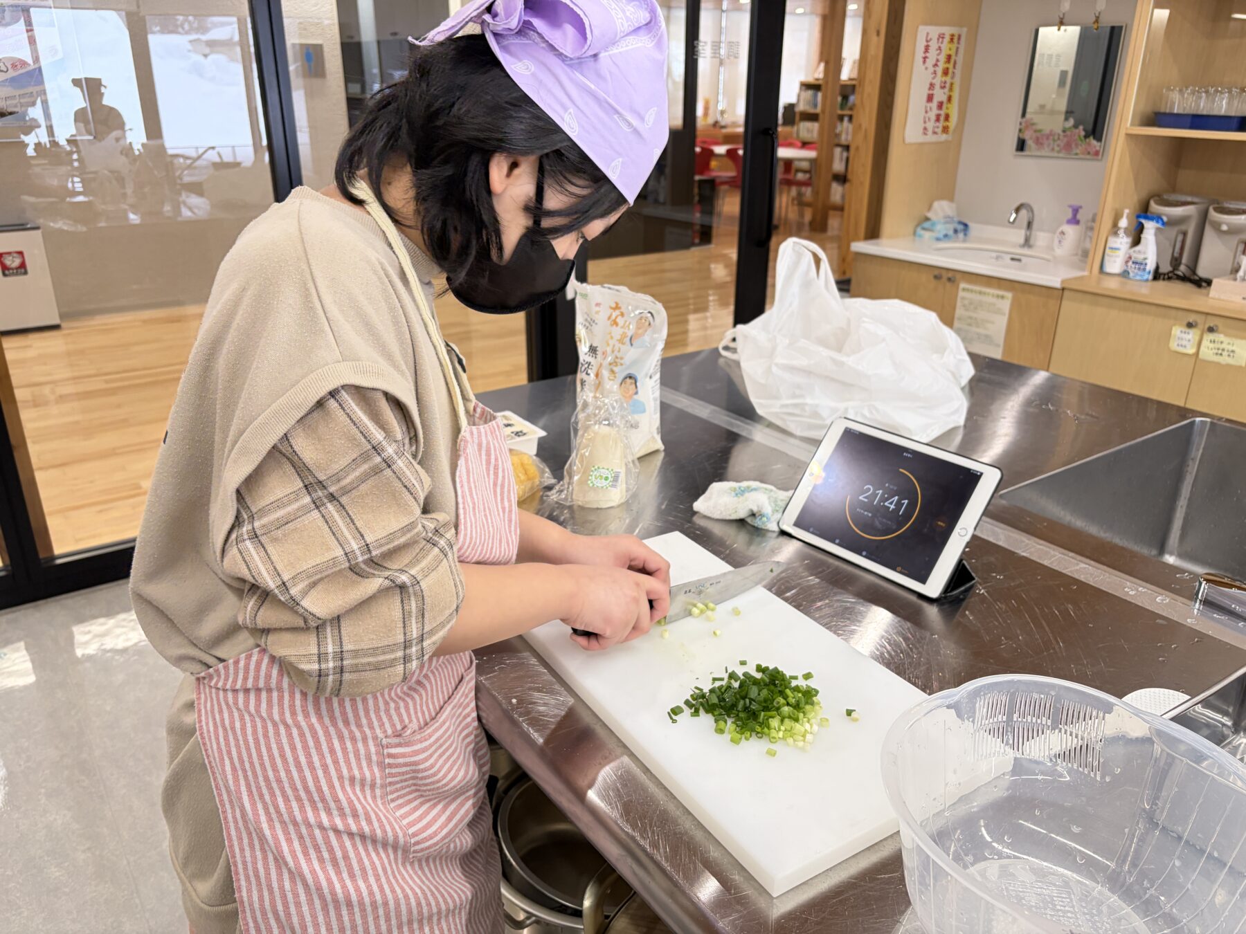 調理実習 6枚目写真