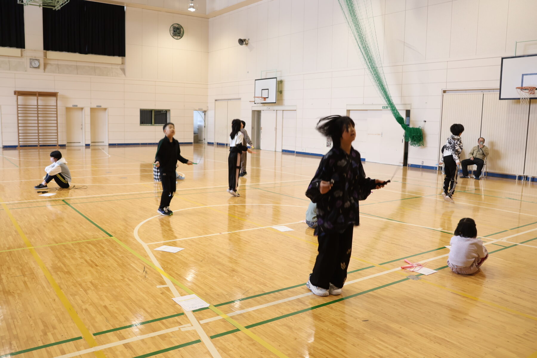 なわとび記録会 2枚目写真