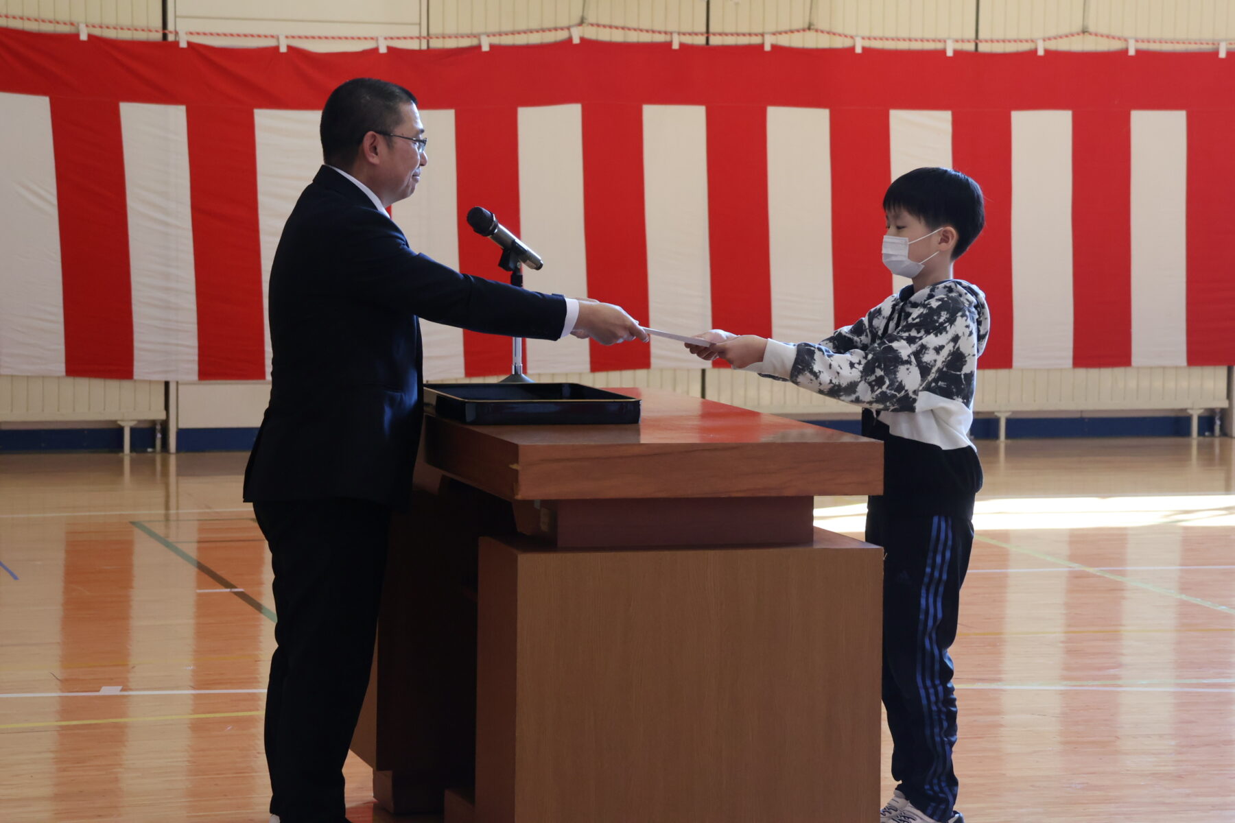 修了式・離任式 2枚目写真