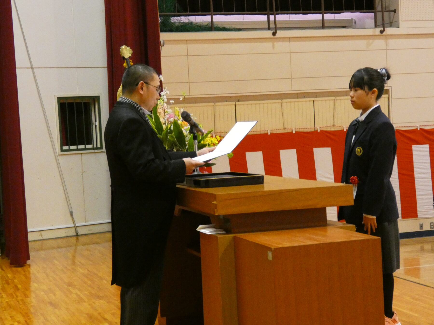 卒業式 1枚目写真